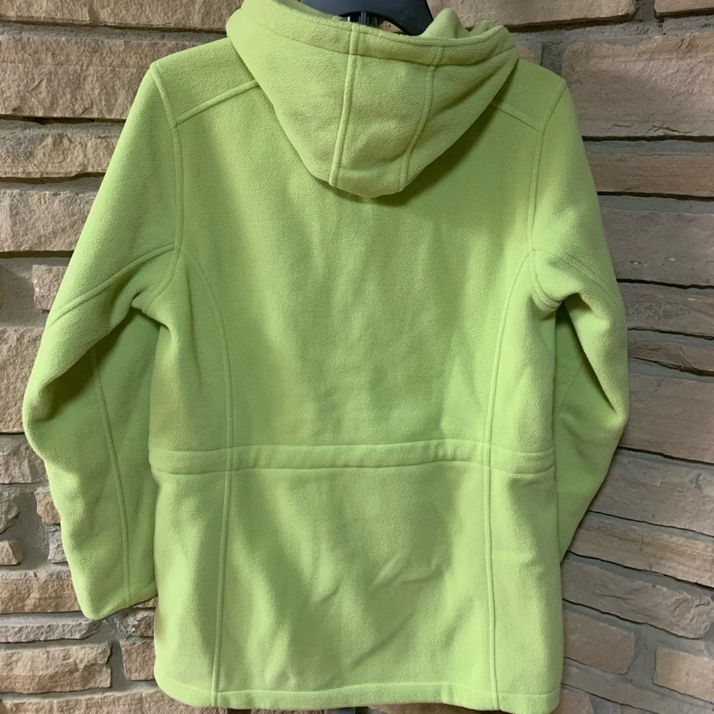 Land's End Sz Md 10-12 Fleece Full Zip Jacket Women's - Picture 2 of 10